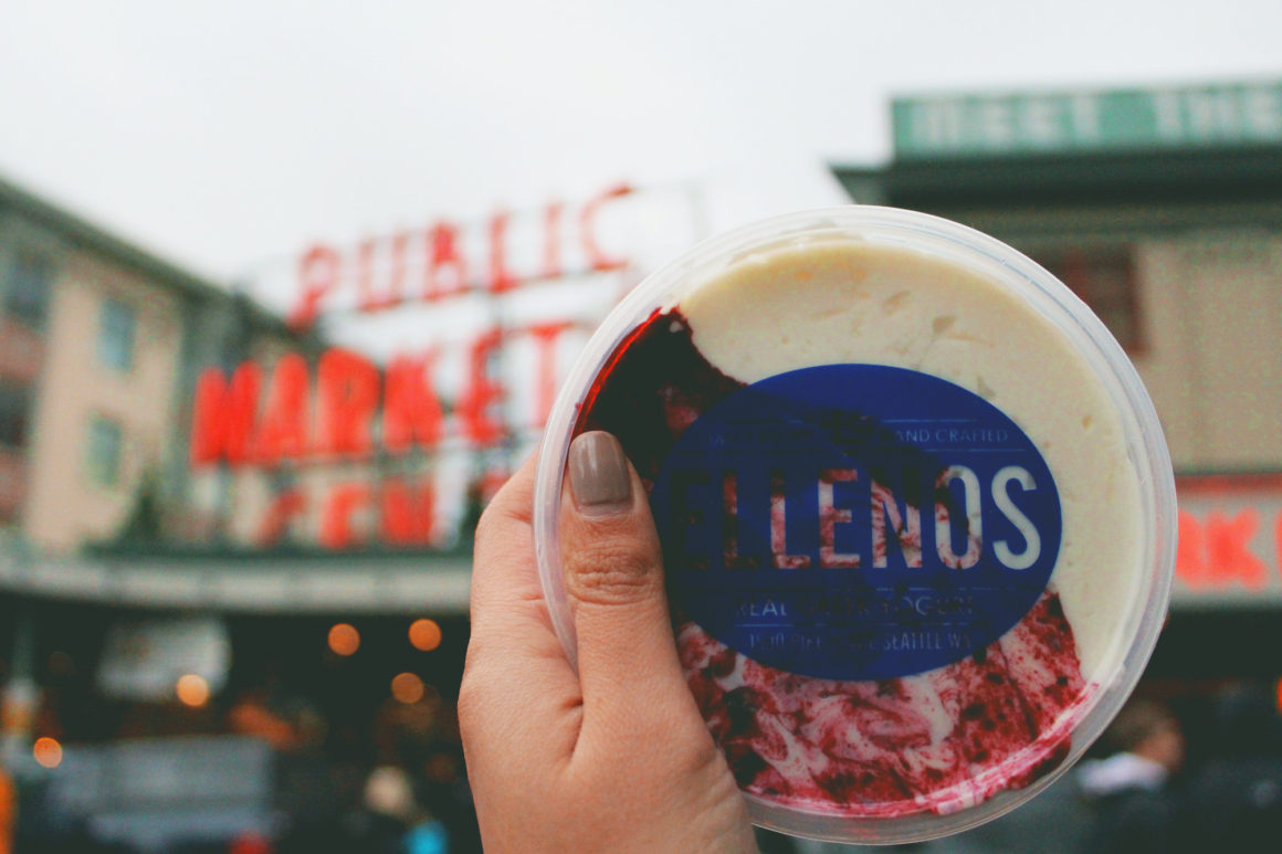 Ellenos Yogurt - Pike Place Market - Wanderlustletsgo.com